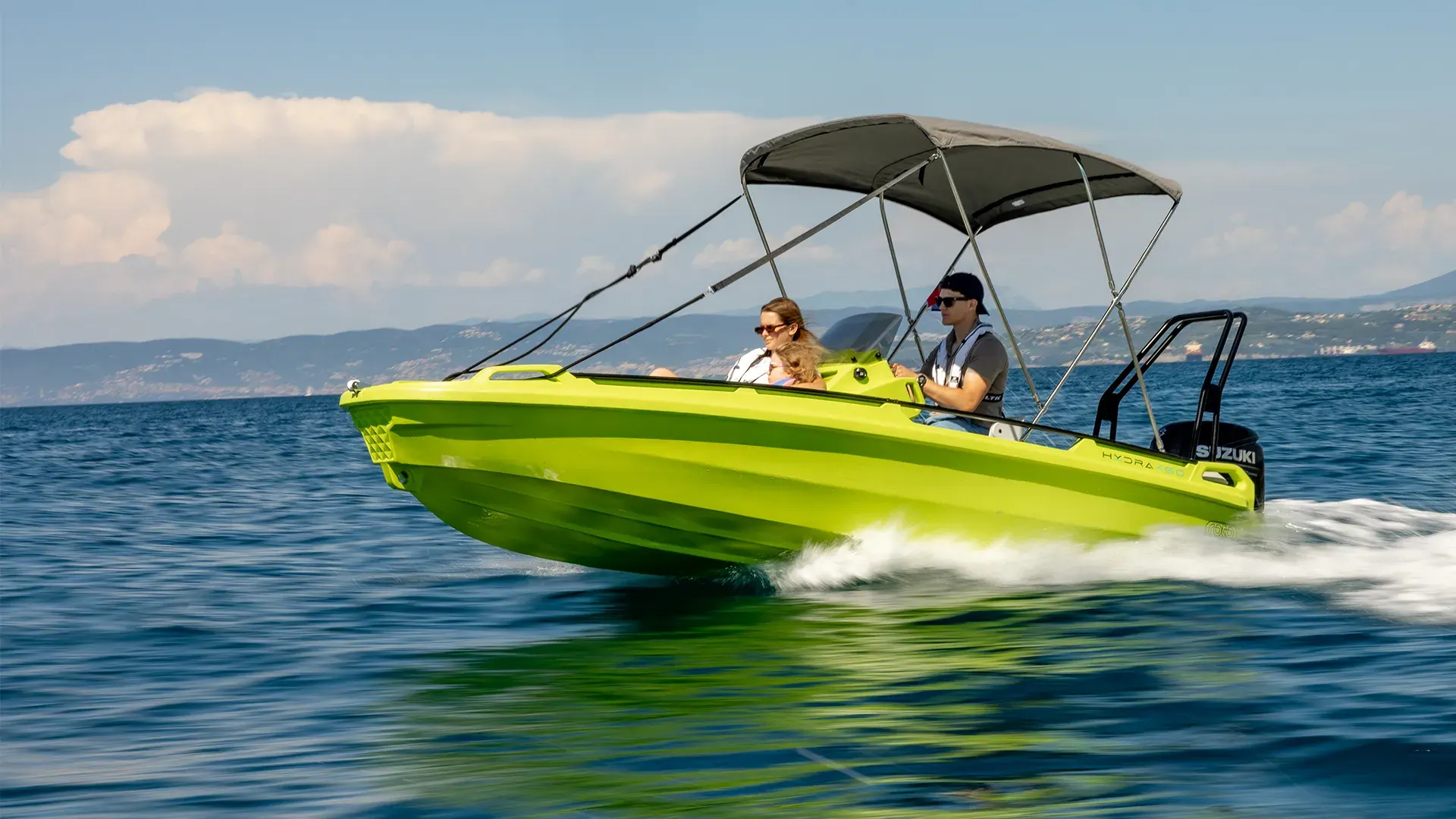 Hydra 460 en acabado verde lima